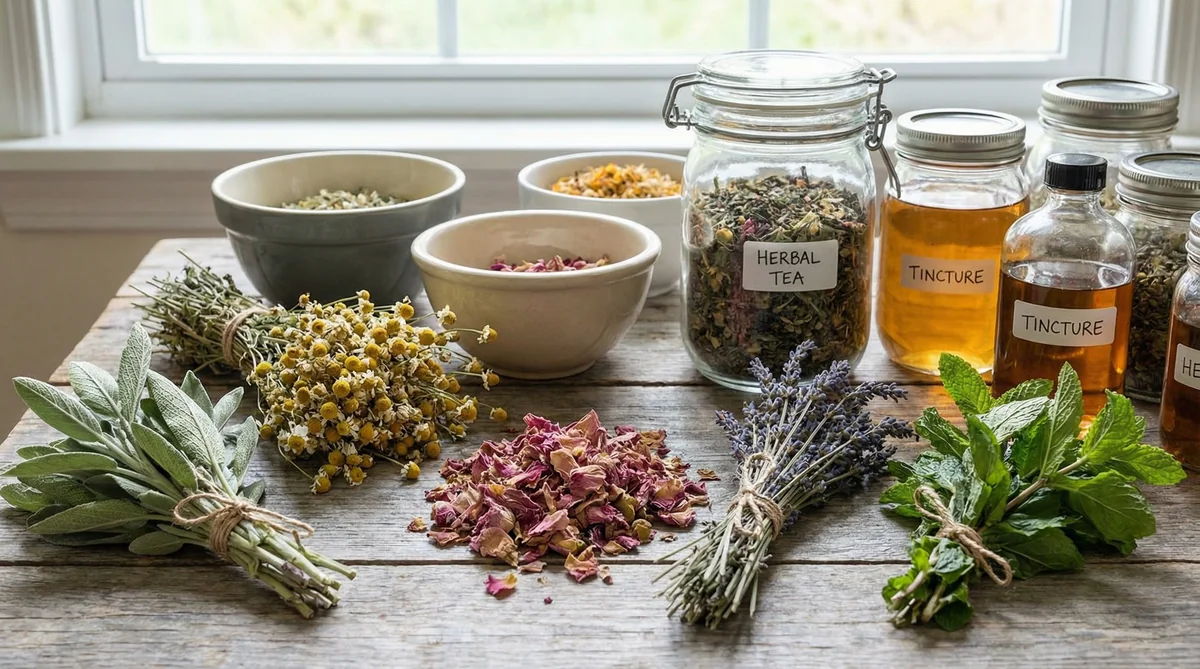 Energiepflanzen und Kräuter in der Energiearbeit